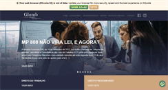 Desktop Screenshot of glomb.com.br